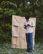 Beige Linen Blend