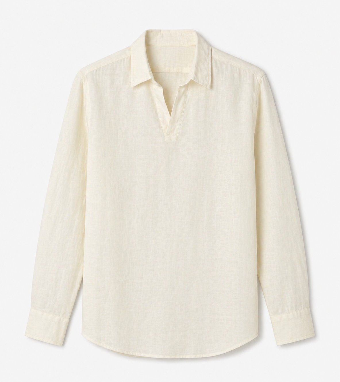Butter Ivory Linen Shirt