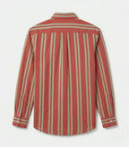 Rust Stripe Muslin Shirt